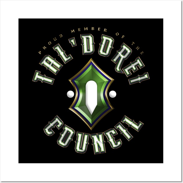 Proud Member of the Tal'Dorei Council Wall Art by huckblade